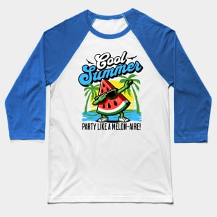 Cool Summer Watermelon Baseball T-Shirt